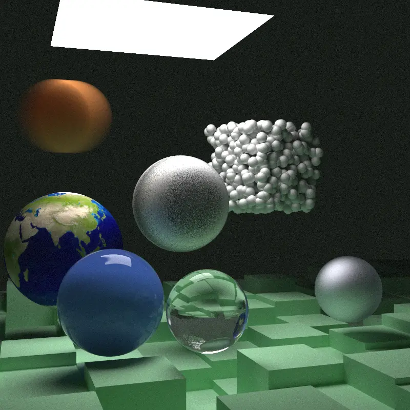 Raytracer output